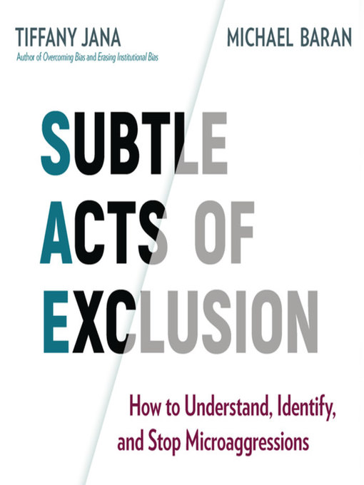 Title details for Subtle Acts of Exclusion by Tiffany Jana - Available
